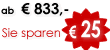 ab EUR 833,--