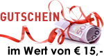 Gutschein EUR 15,--