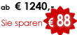 ab  EUR 1240,-